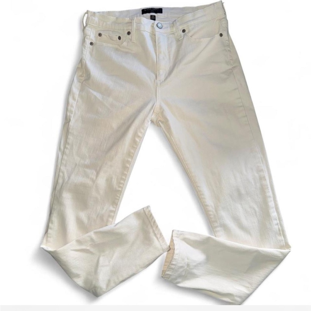 Banana Republic High-Rise Women's Jeans in Off-White